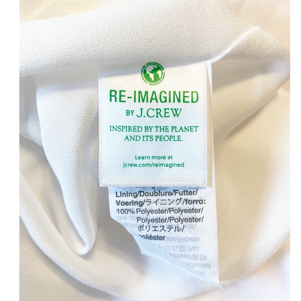 𝅺J. Crew One Shoulder Dress NWT - Picture 10 of 13